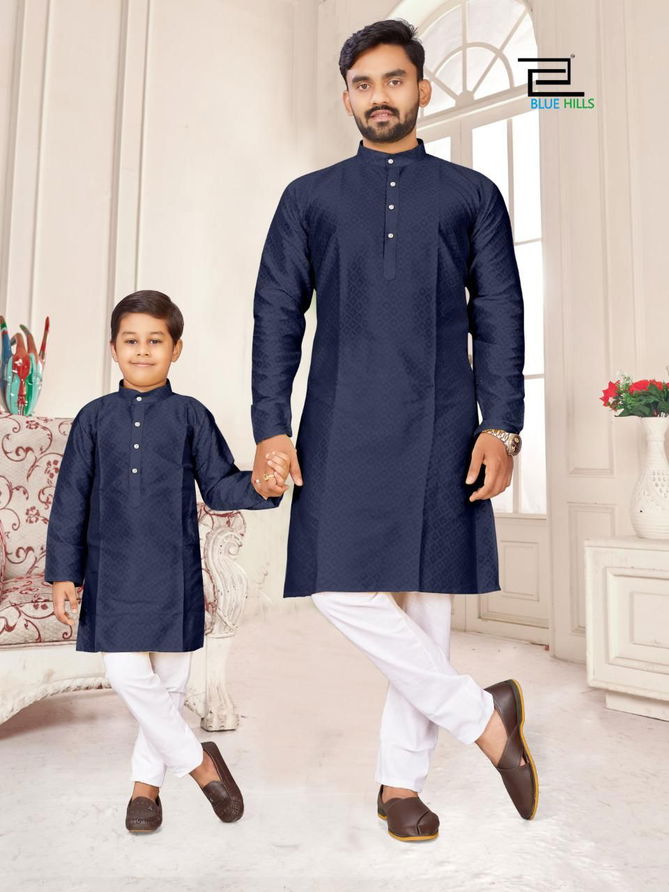 Blue Hills Kurta 3 Mens And Kids Kurta Pajama Catalog
